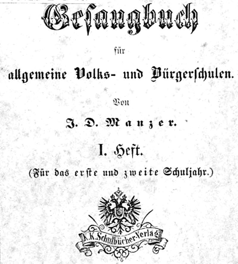 Gesangbuch für allgemeine Volks- und Bürgerschulen