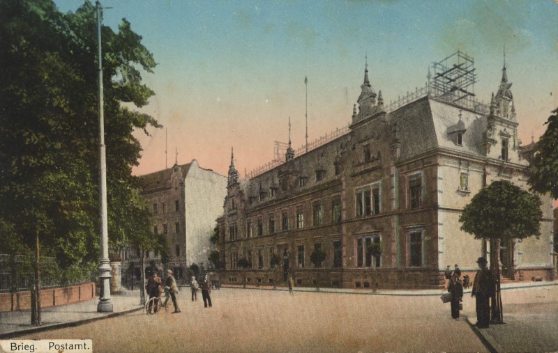 Das Postamt in Brieg